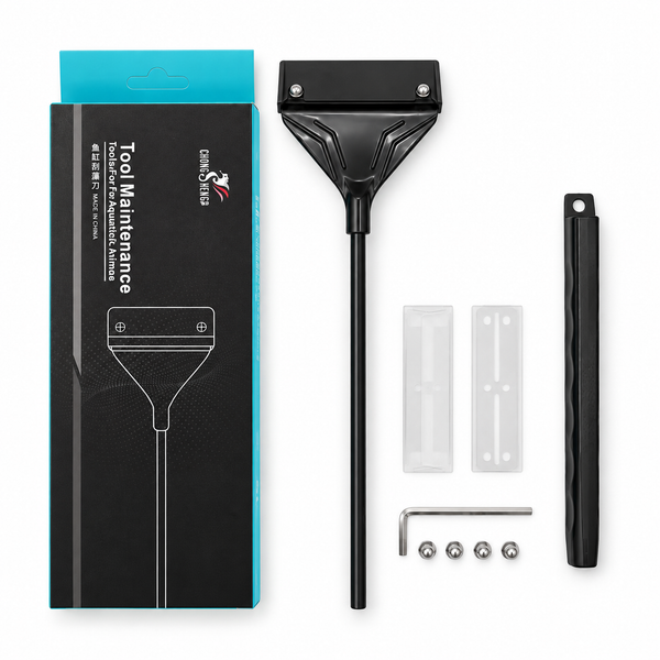 Extendable Aquarium Glass Algae Scraper – 34–51cm